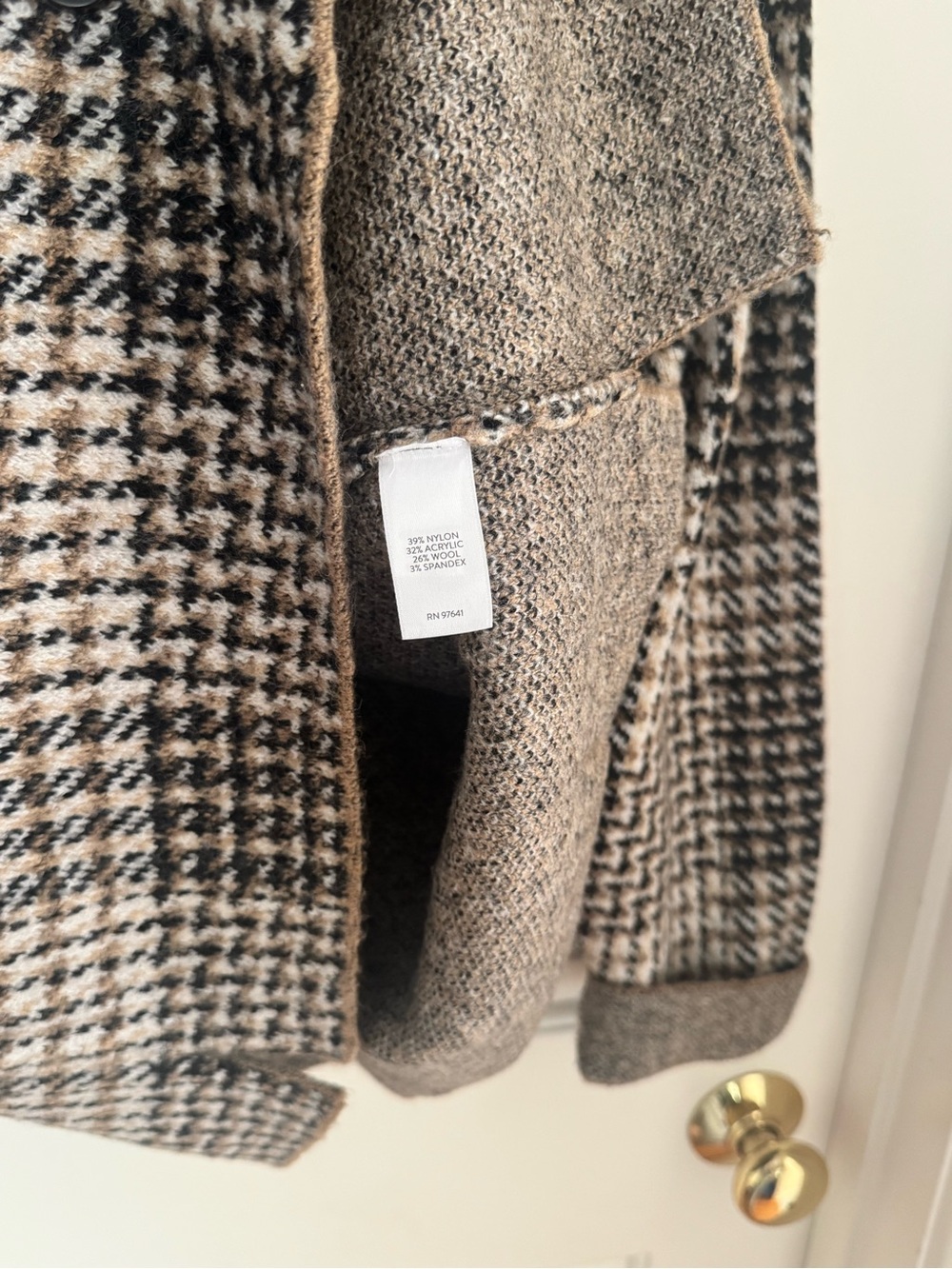 J. Jill Cozy Autumn Plaid Shacket - Picture 7 of 8
